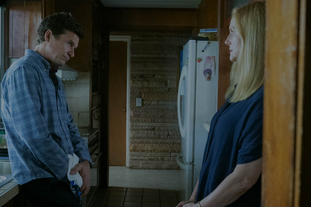 Jason Bateman as Marty Byrde, Laura Linney as Wendy Byrde in Season 4 Part 2 Episode 5 of 'Ozark'