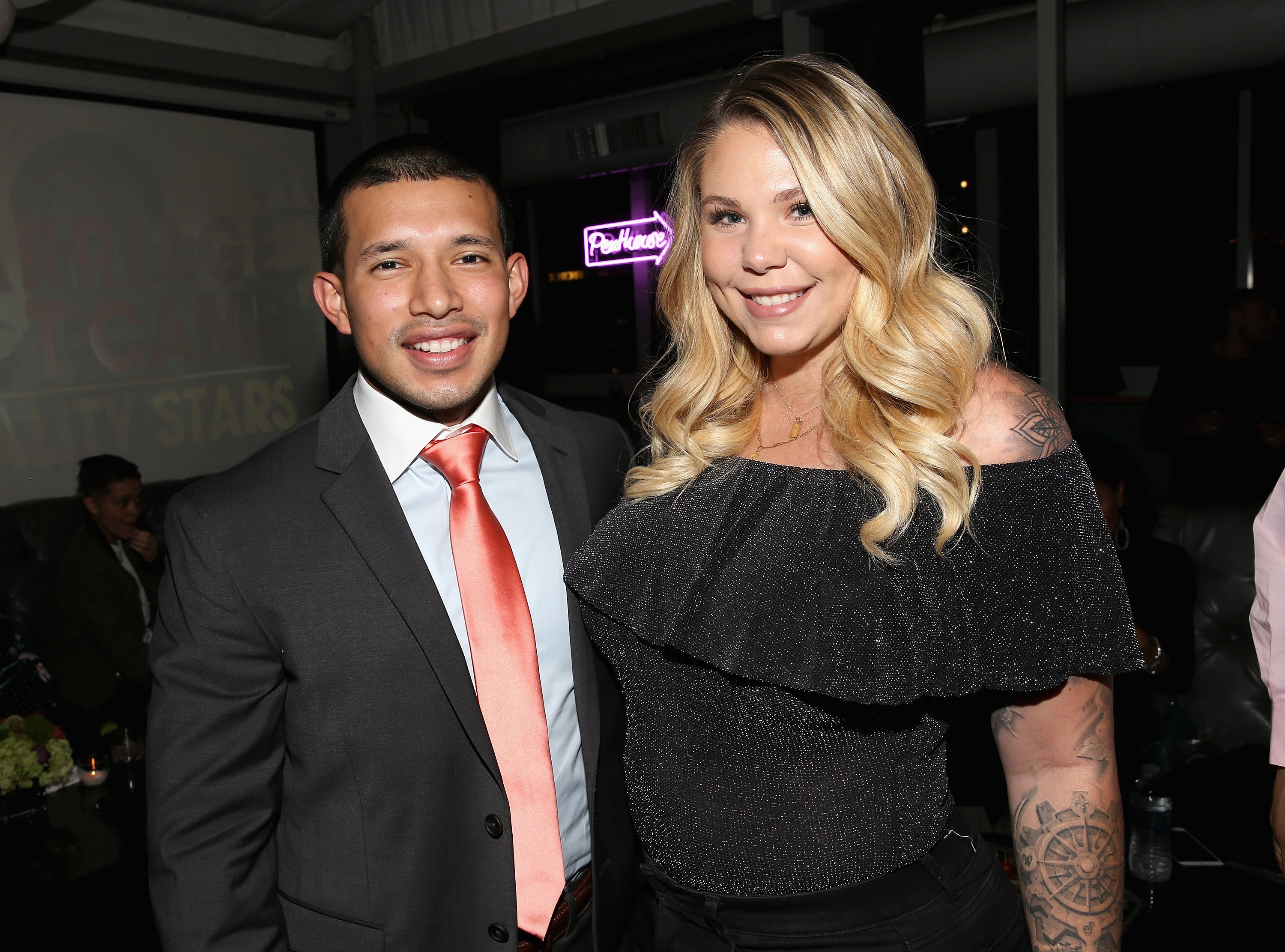 Javi Marroquin and Kailyn Lowry attend the exclusive premiere party for Marriage Boot Camp Reality Stars Season 9