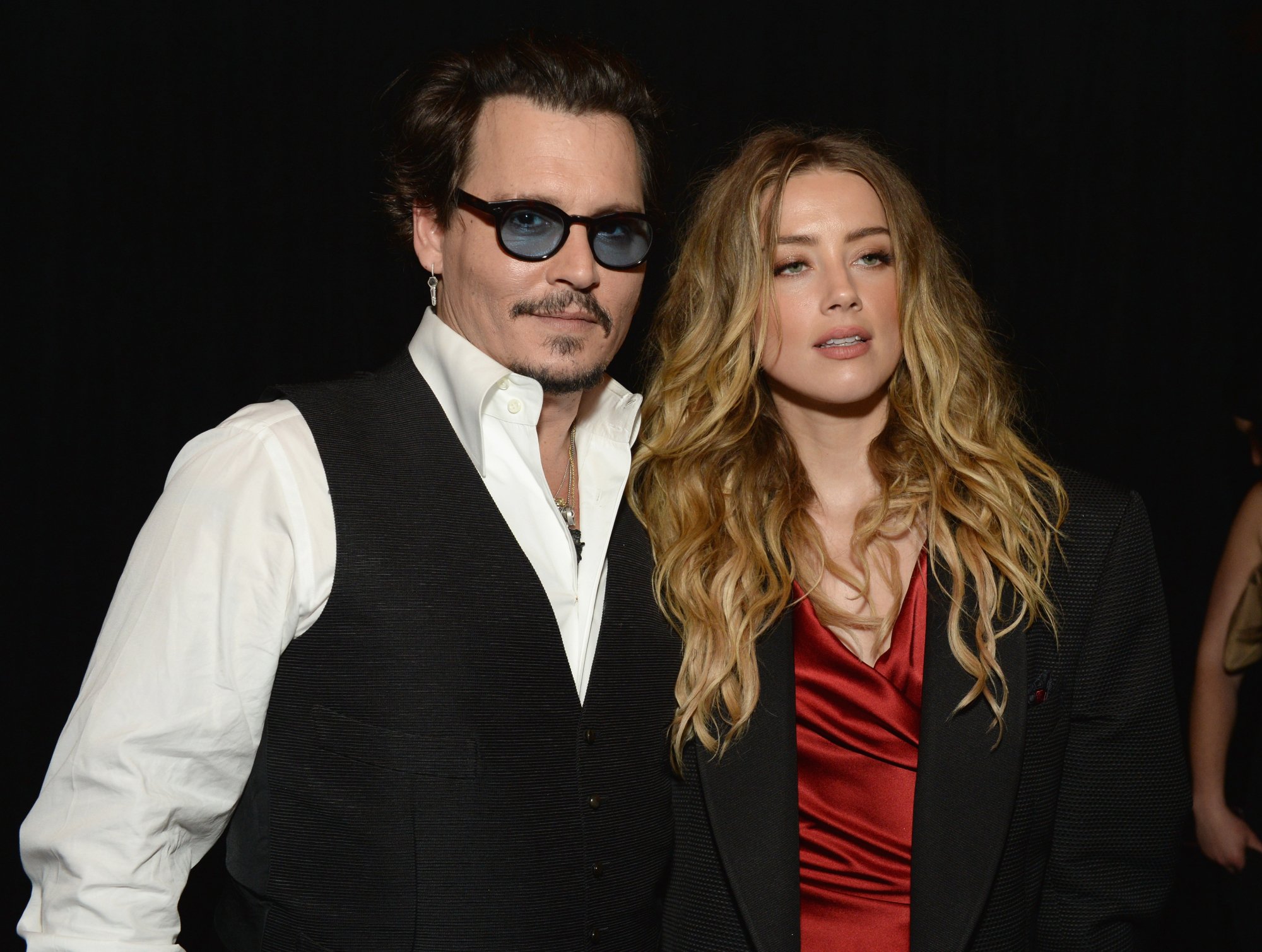 Johnny Depp and Amber Heard , who met on the production 'The Rum Diary' at The Art of Elysium 2016 HEAVEN Gala