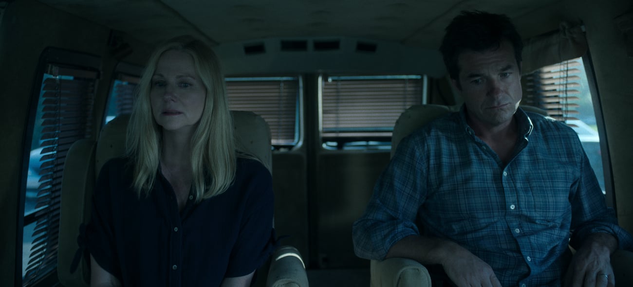 Wendy (Laura Linney) and Marty Byrde (Jason Bateman) in 'Ozark' Season 4 part 2 episode 5