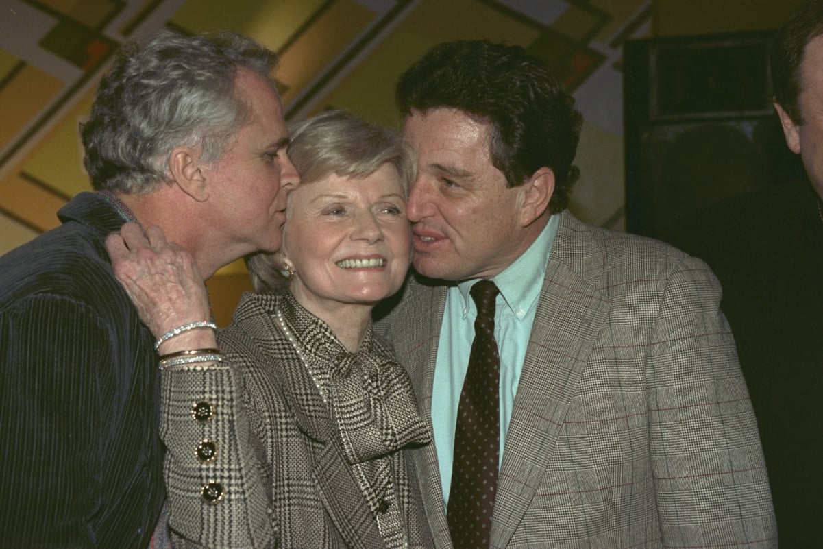 Tony Dow, Barbara Billingsley, and Jerry Mathers of 'Leave It to Beaver'