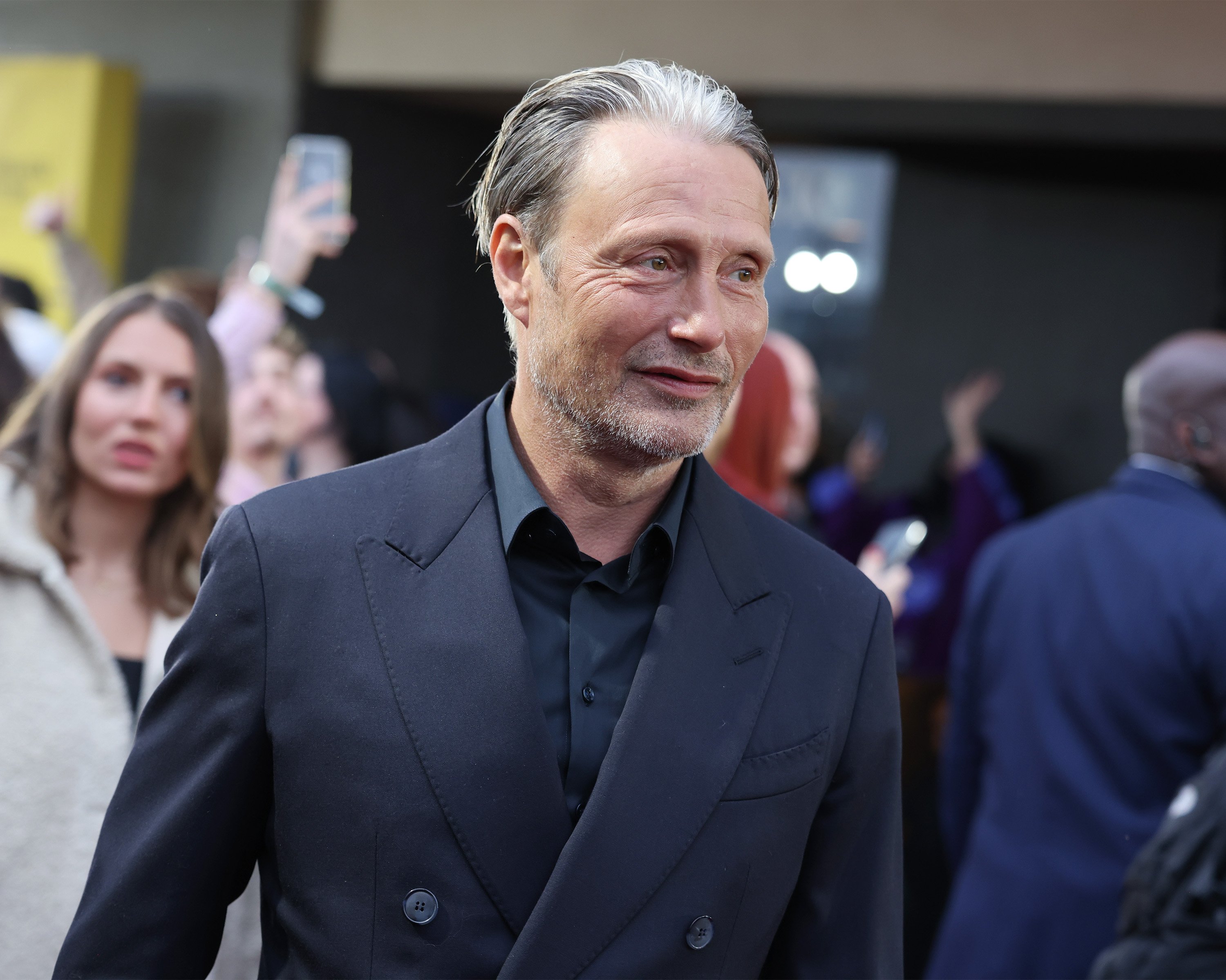 Mads Mikkelsen, star of Indiana Jones 5, attends the premiere of Fantastic Beasts: The Secrets of Dumbledore