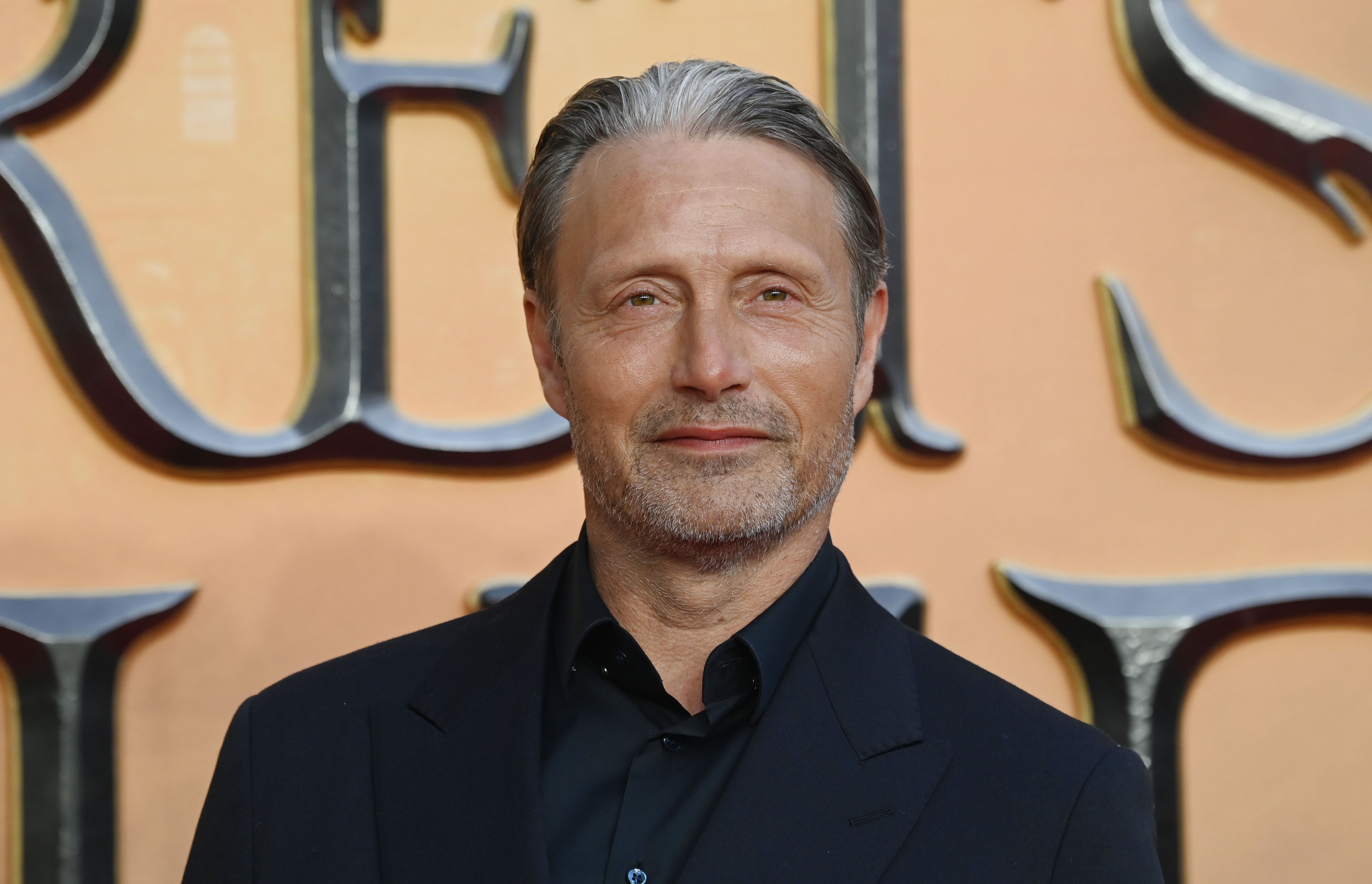 Mads Mikkelsen attends the London premiere for Fantastic Beasts: The Secrets of Dumbledore