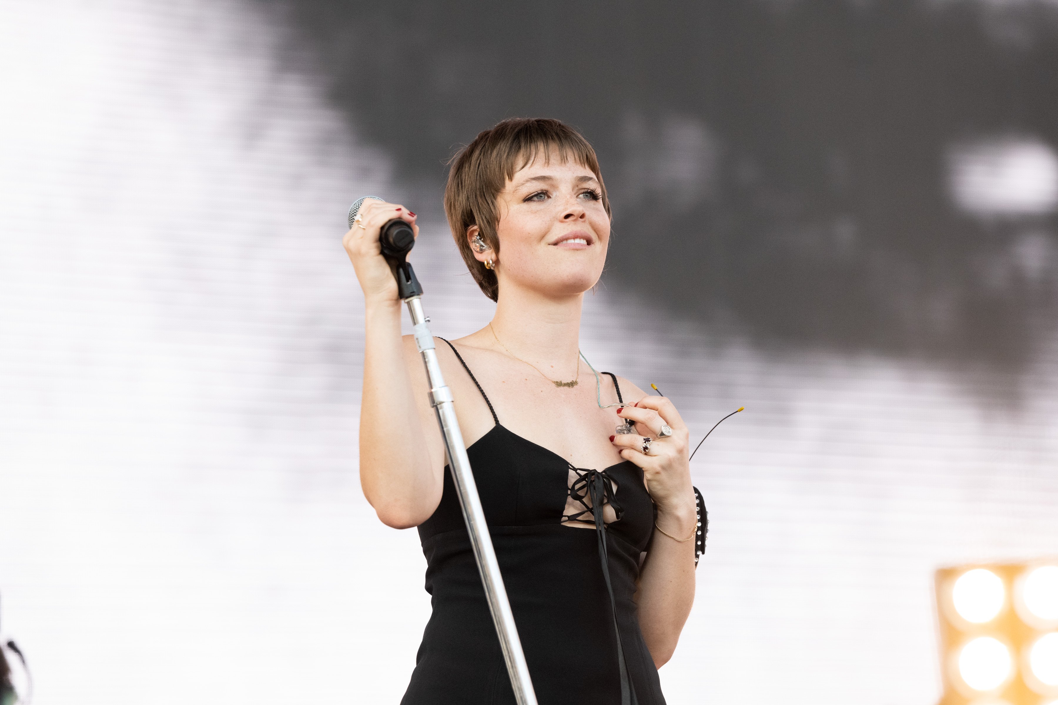 Singer Maggie Rogers performs on the Main Stage during Weekend 2, Day 2 of the 2022 Coachella Valley Music & Arts Festival