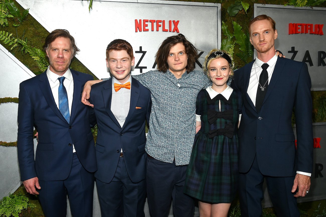 Marc Menchaca, Carson Holmes, Charlie Tahan, Julia Garner and Chris Baker from 'Ozark'