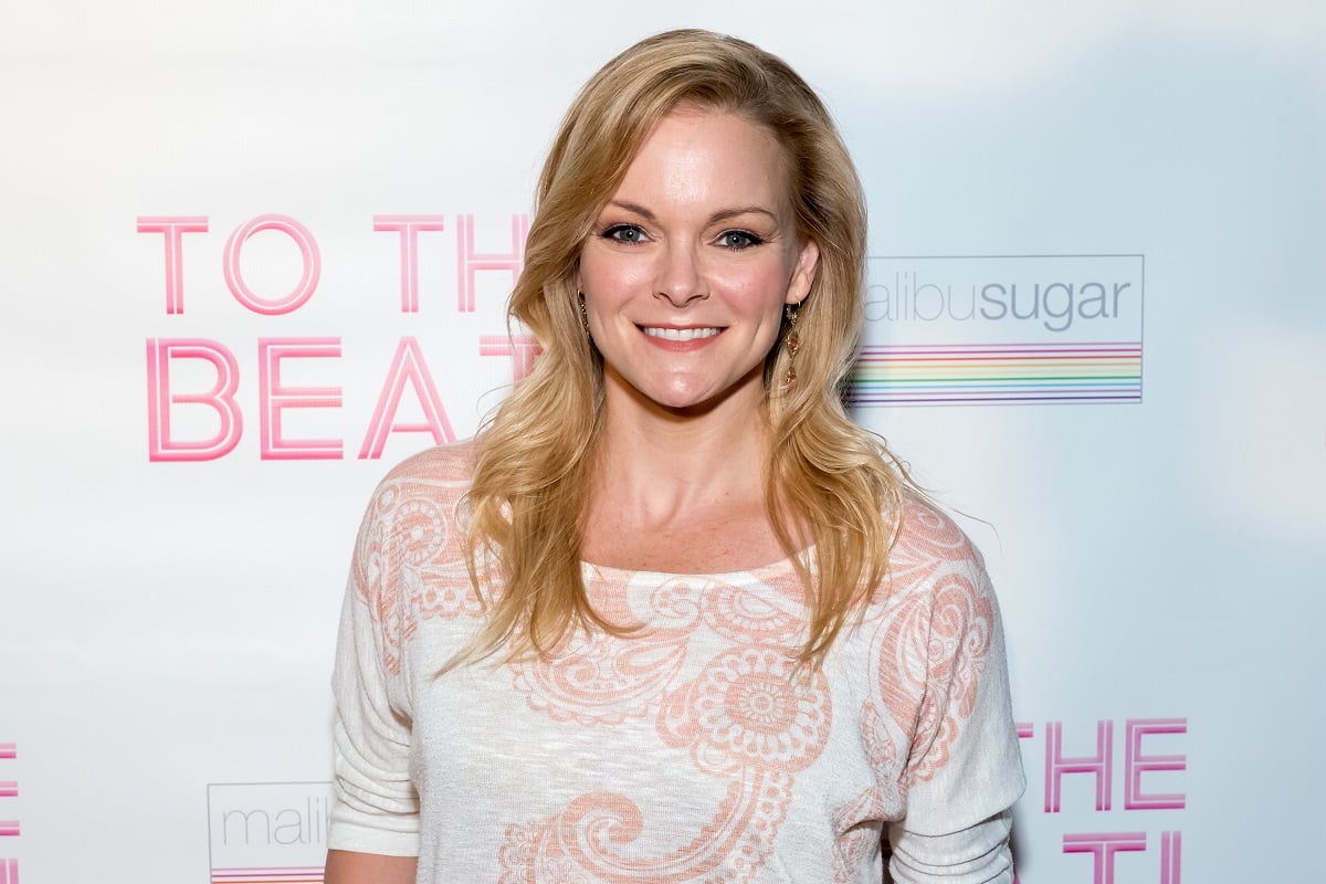 'Days of Our Lives' actor Martha Madison wearing a pink and white shirt.