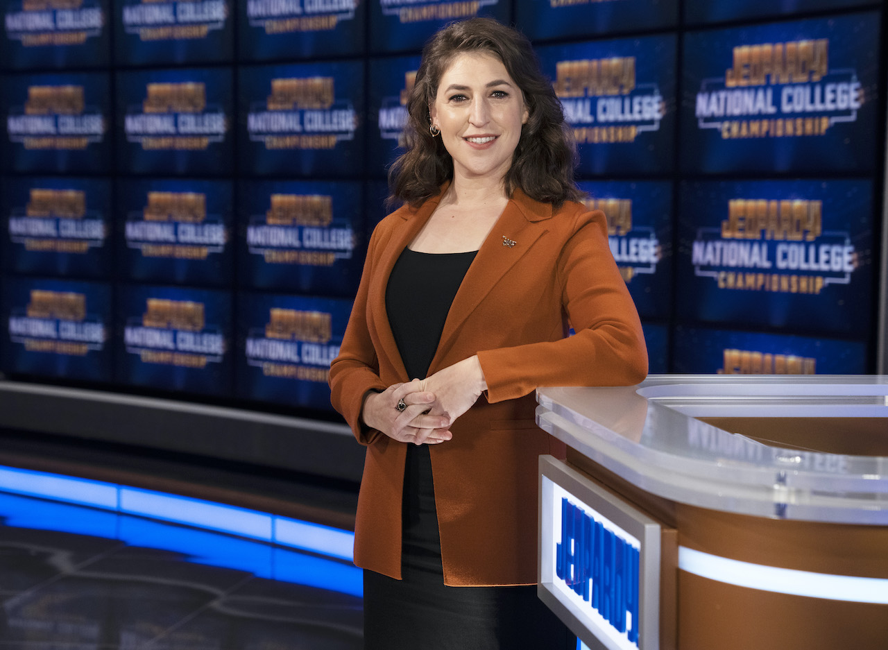 Jeopardy host Mayim Bialik