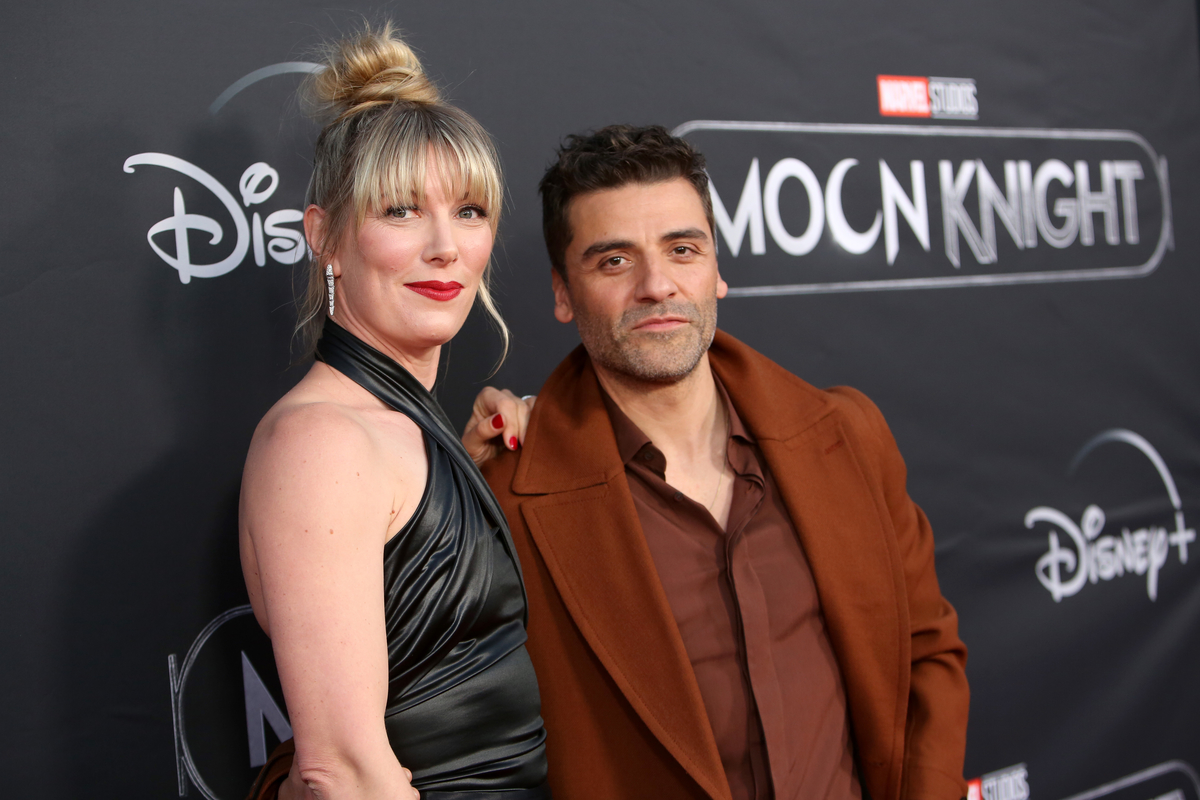 Oscar Isaac, wife Elvira Lind, and the 'Moon Knight' special launch event