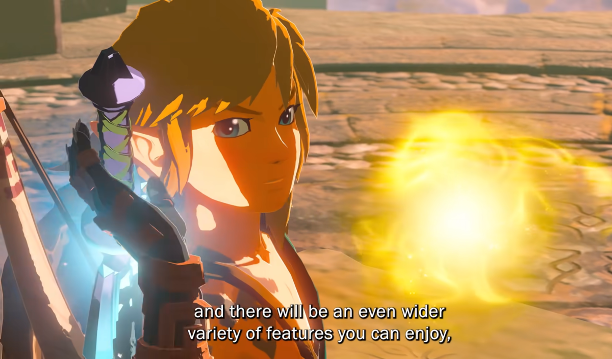 New footage of Link from 'The Legend of Zelda: Breath of the Wild 2' trailer