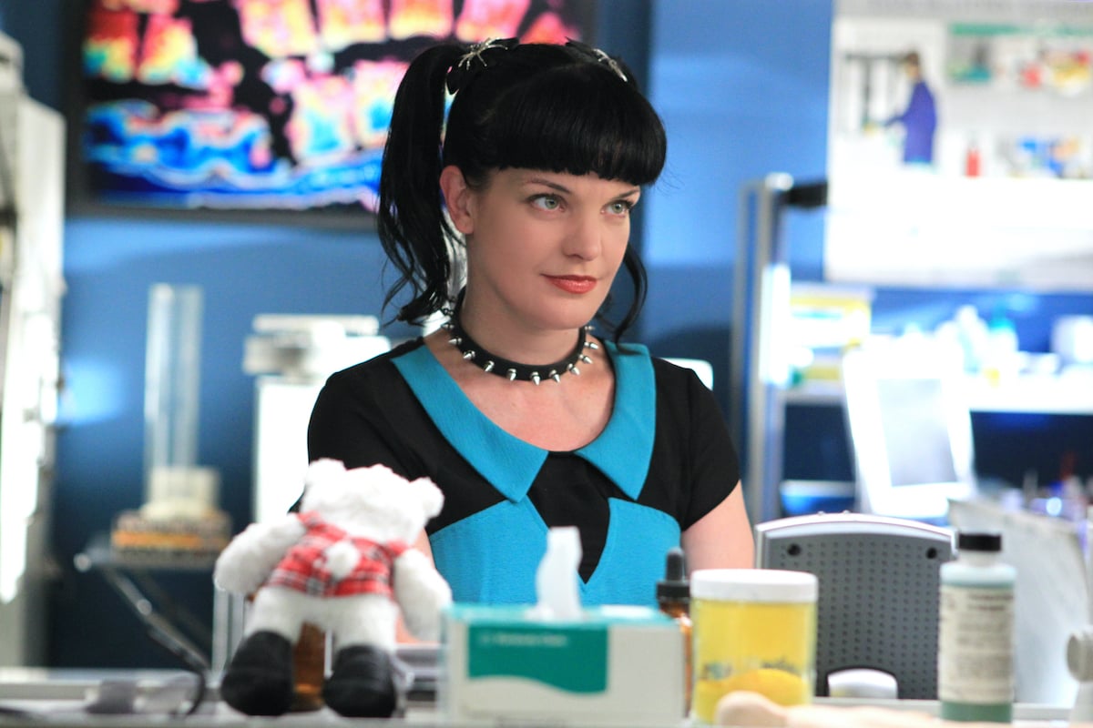 Pauley Perrette as Abby on 'NCIS'