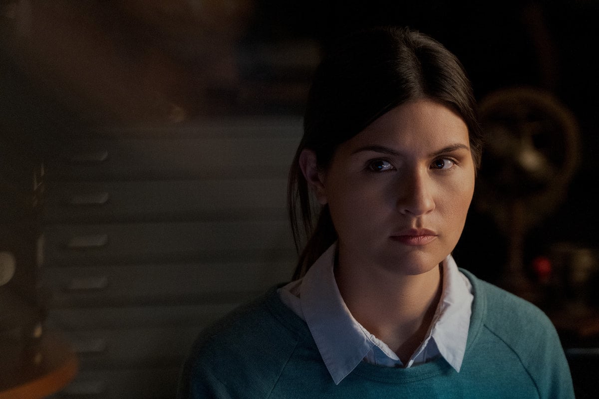 Phillipa Soo , featured in a recap of 'Shining Girls' Season 1 Episode 1: 'Cutline' looks on