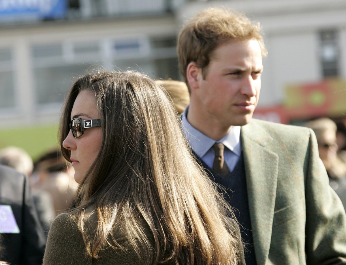 Prince William & Kate Middleton Attend The First Day Of The Cheltenham Festival Race Meeting in 2007
