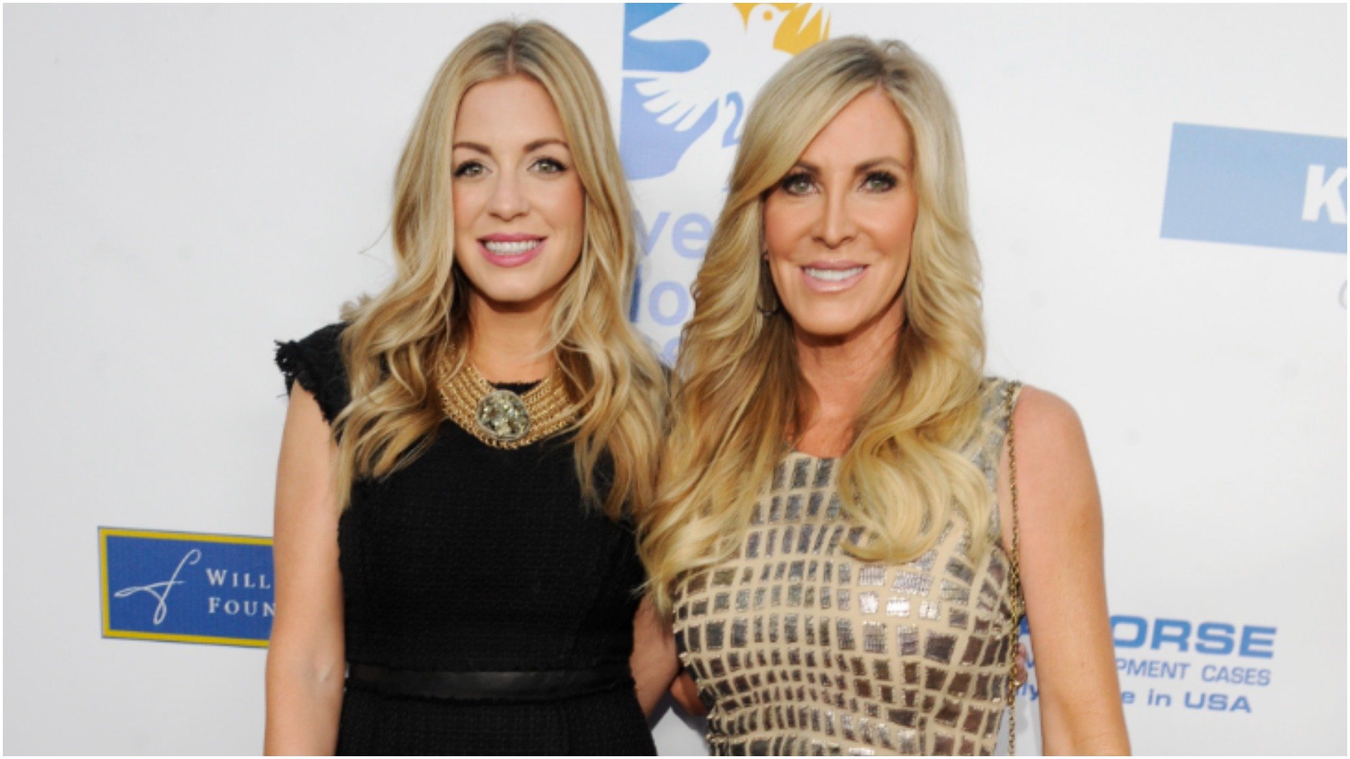 'RHOC''s Ashley Zarlin and Lauri Peterson smile for a photo at an event in 2013