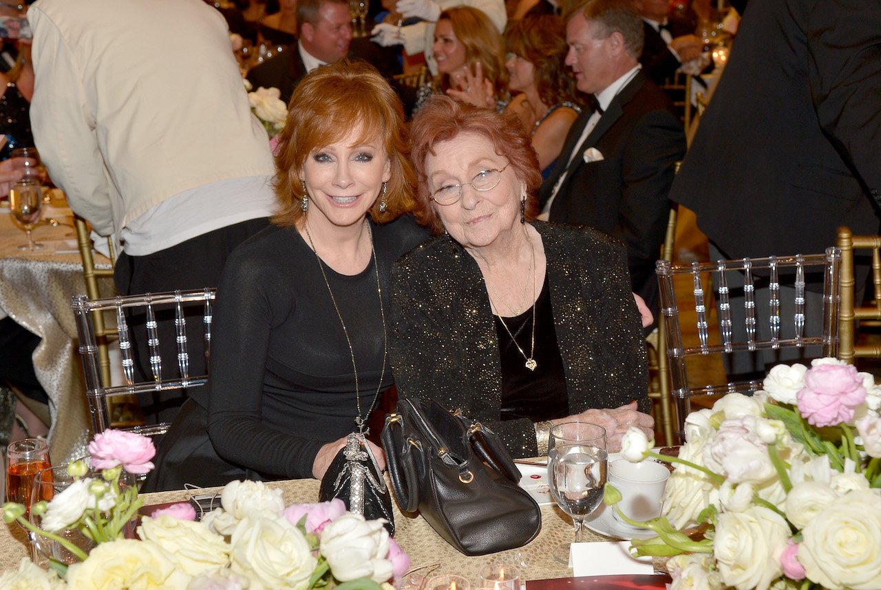 Reba McEntire and her mother Jacqueline McEntire