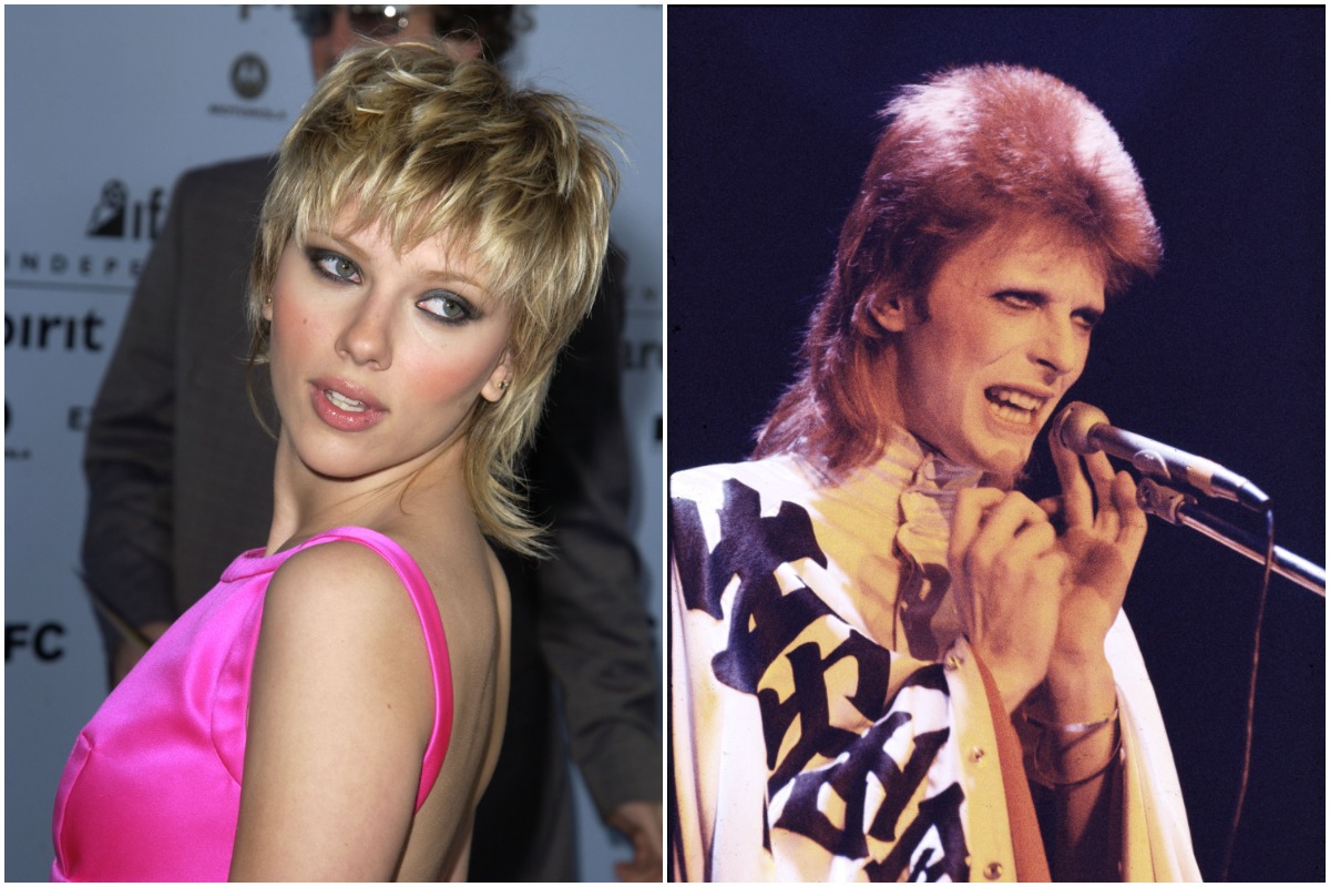 Scarlett Johansson Once Rocked a Mullet Inspired by David Bowie