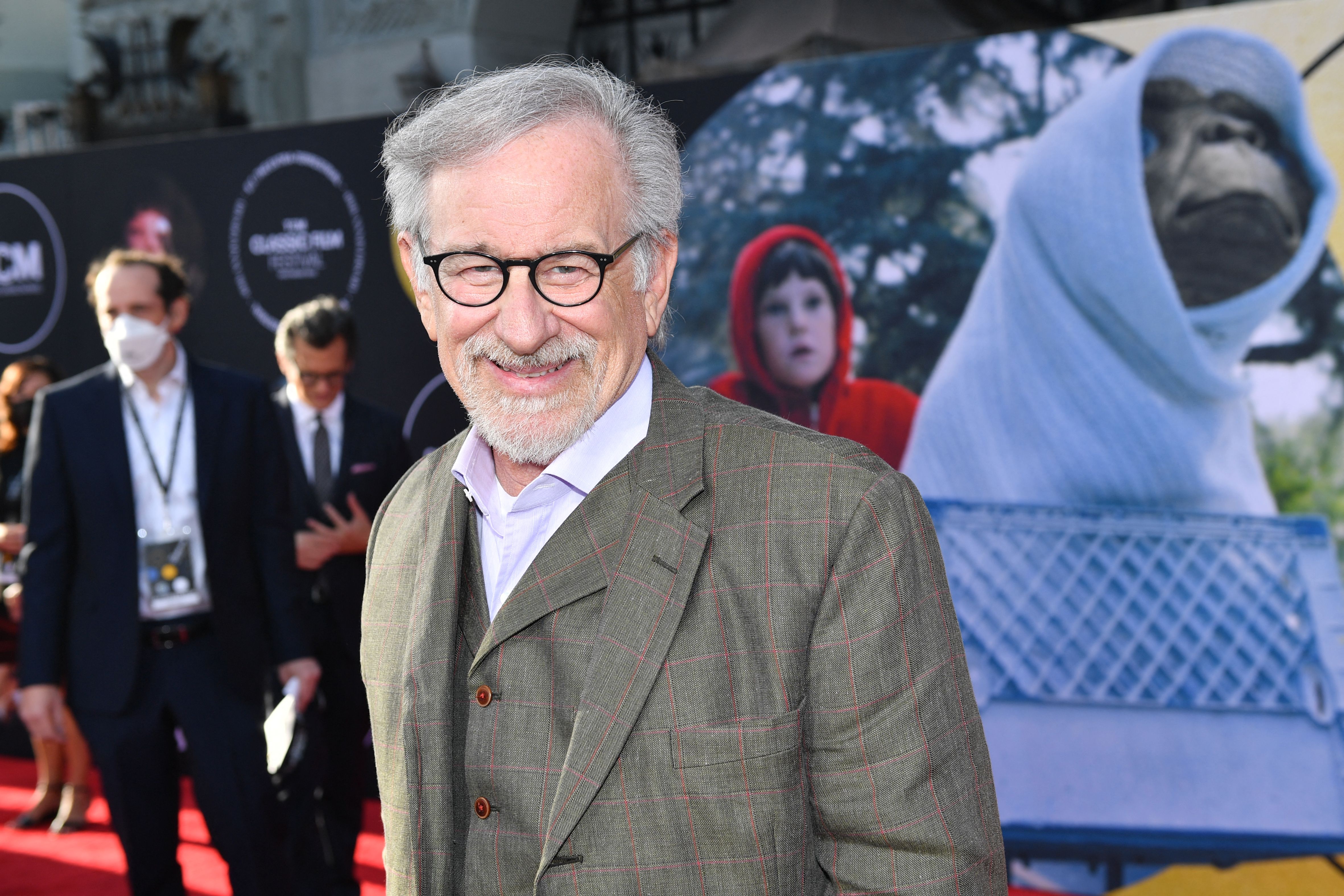 Steven Spielberg attends the 40th anniversary screening of E.T. at the TCM Classic Film Festival