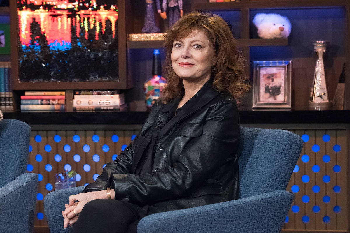 Susan Sarandon smiling