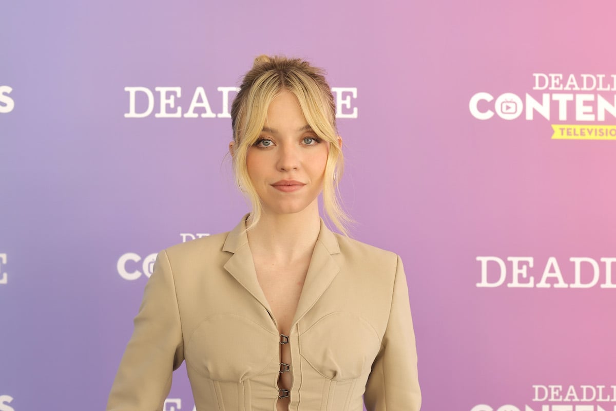 Once Upon a Time...in Hollywood alum Sydney Sweeney in a tan bodysuit