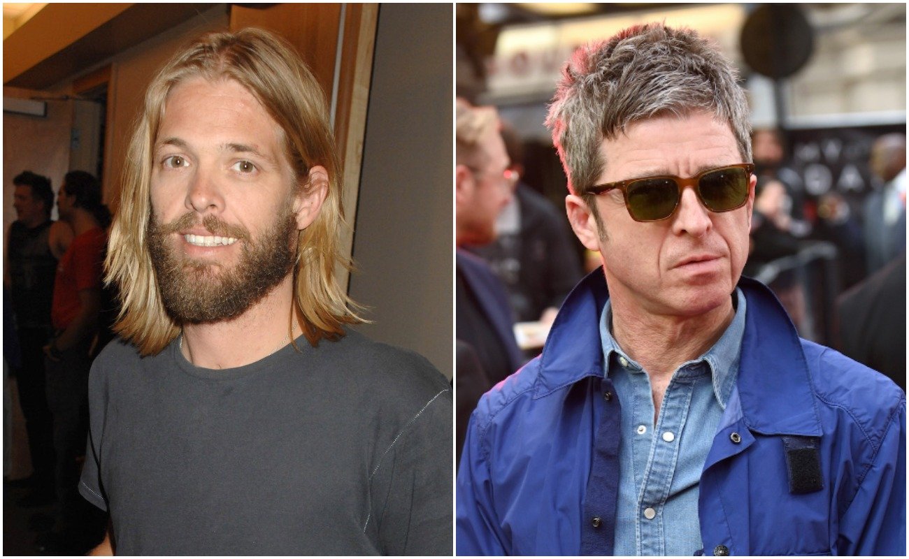 Taylor Hawkins during 2007 VH1 Rock Honors. Noel Gallagher attending the 'Anatomy Of A Scandal' world premiere in London, 2022.