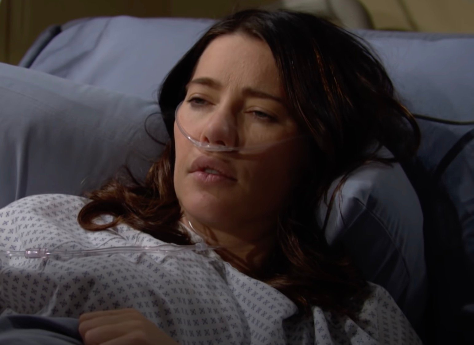 Steffy wakes up after being shot on The Bold and the Beautiful