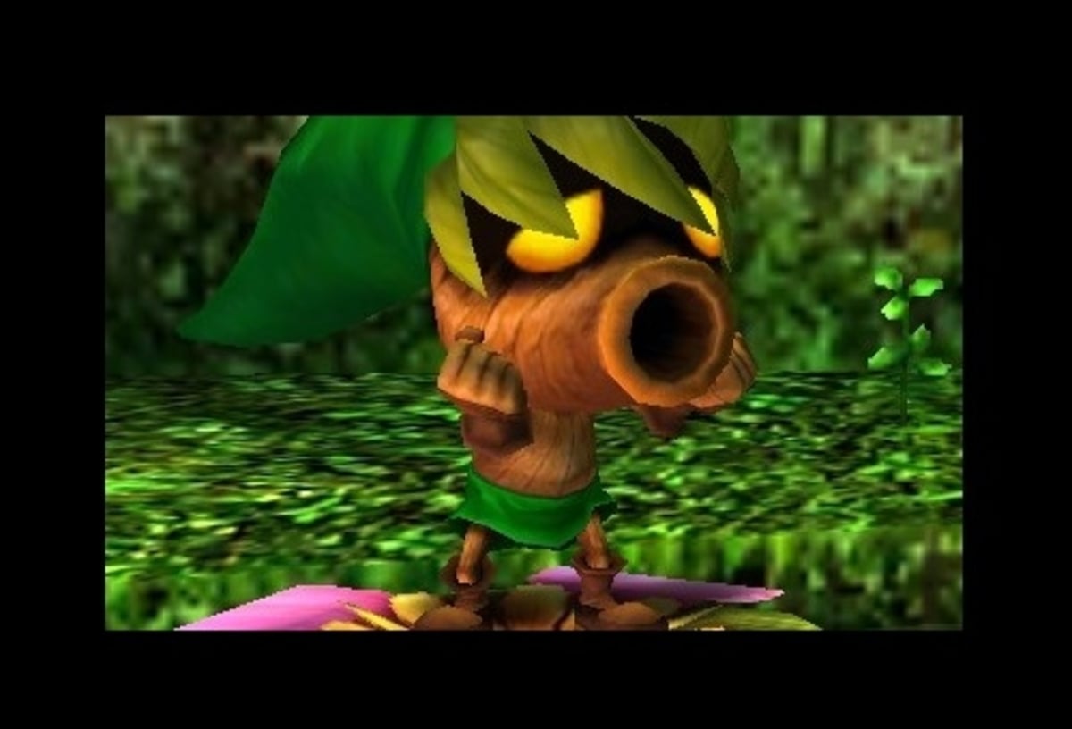 Deku Link from 'The Legend of Zelda: Majora's Mask 3D' 