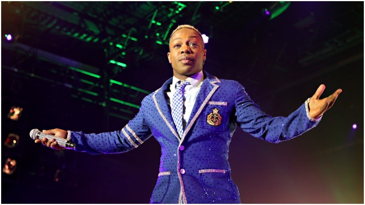 Todrick Hall performing at PlayStation Theater