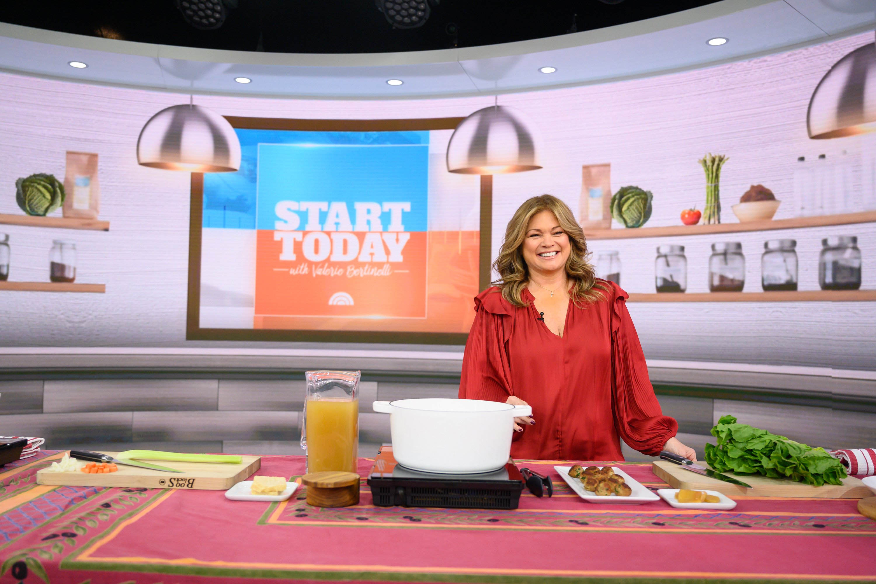 Food Network personality Valerie Bertinelli