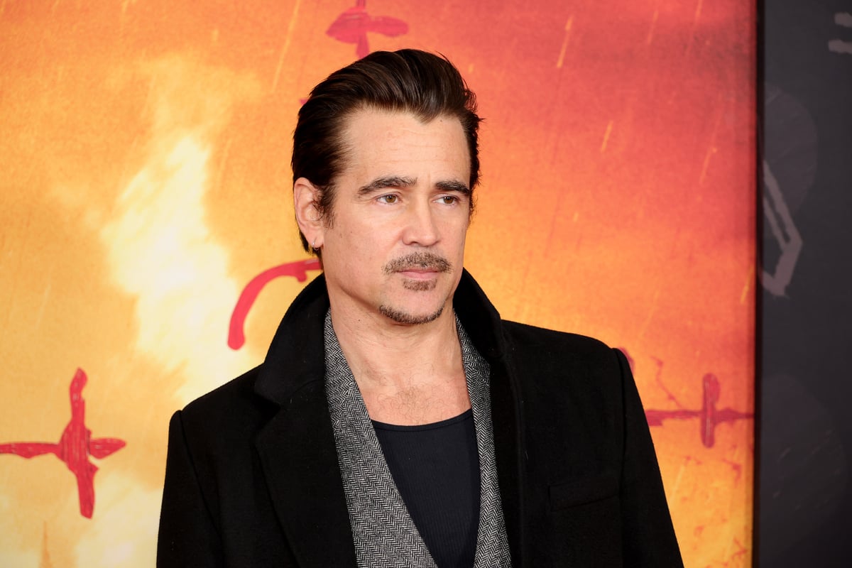 Colin Farrell attends "The Batman" World Premiere