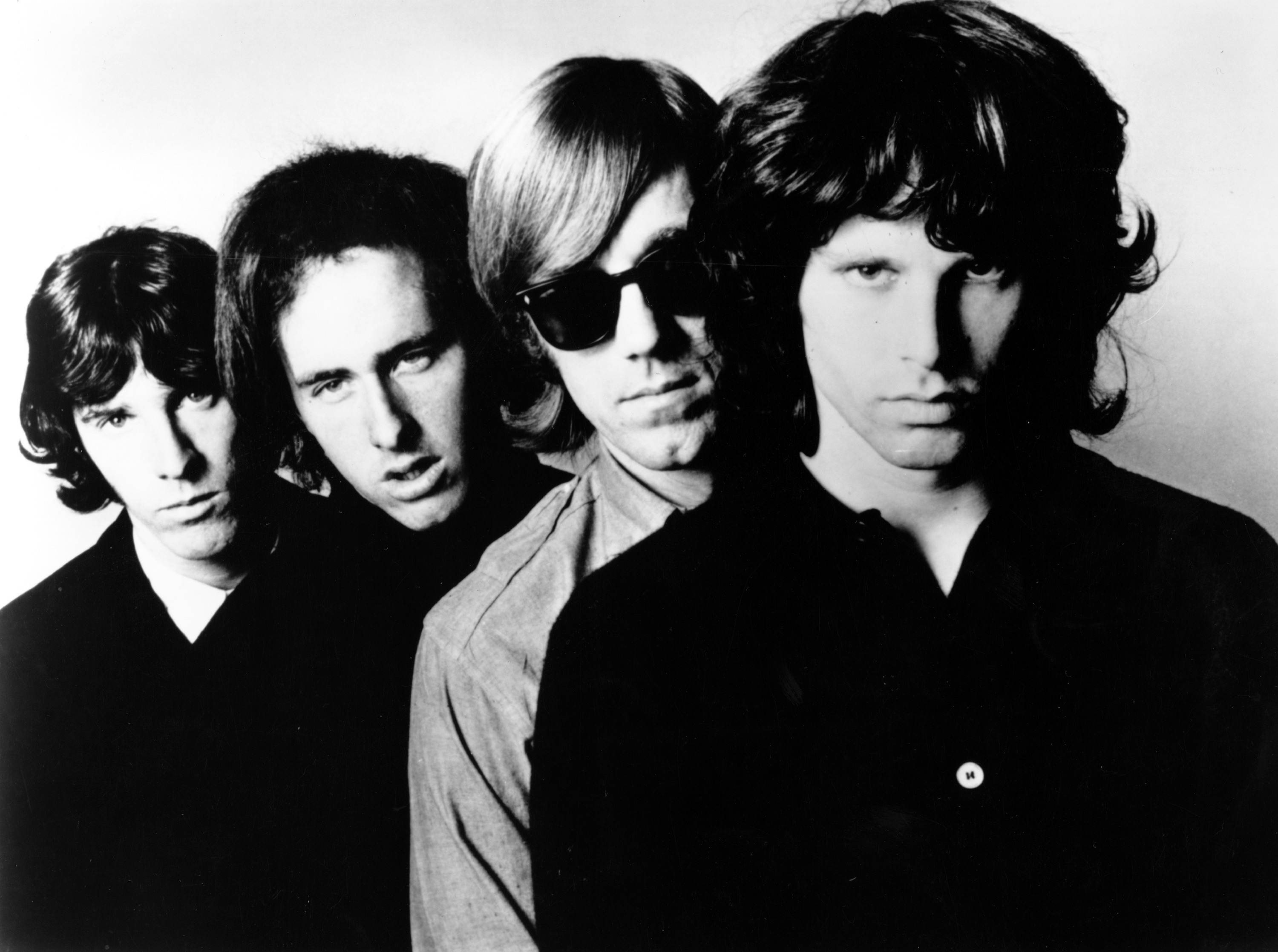 The Doors standing in a row