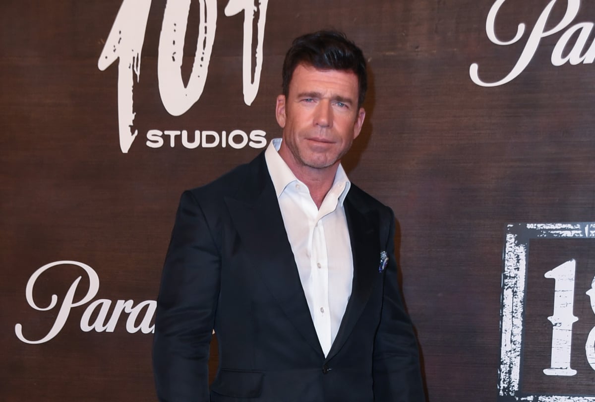 Yellowstone creator Taylor Sheridan attends the world premiere of 1883 at Encore Beach Club at Wynn Las Vegas on December 11, 2021 in Las Vegas, Nevada