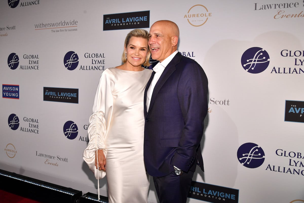 Yolanda Hadid and Joseph Jingoli attend the Global Lyme Alliance fifth annual New York City Gala in 2019