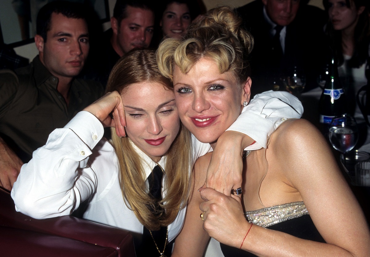Madonna and Courtney Love Hung Out 2 Years After Their Infamous Award Show  Encounter