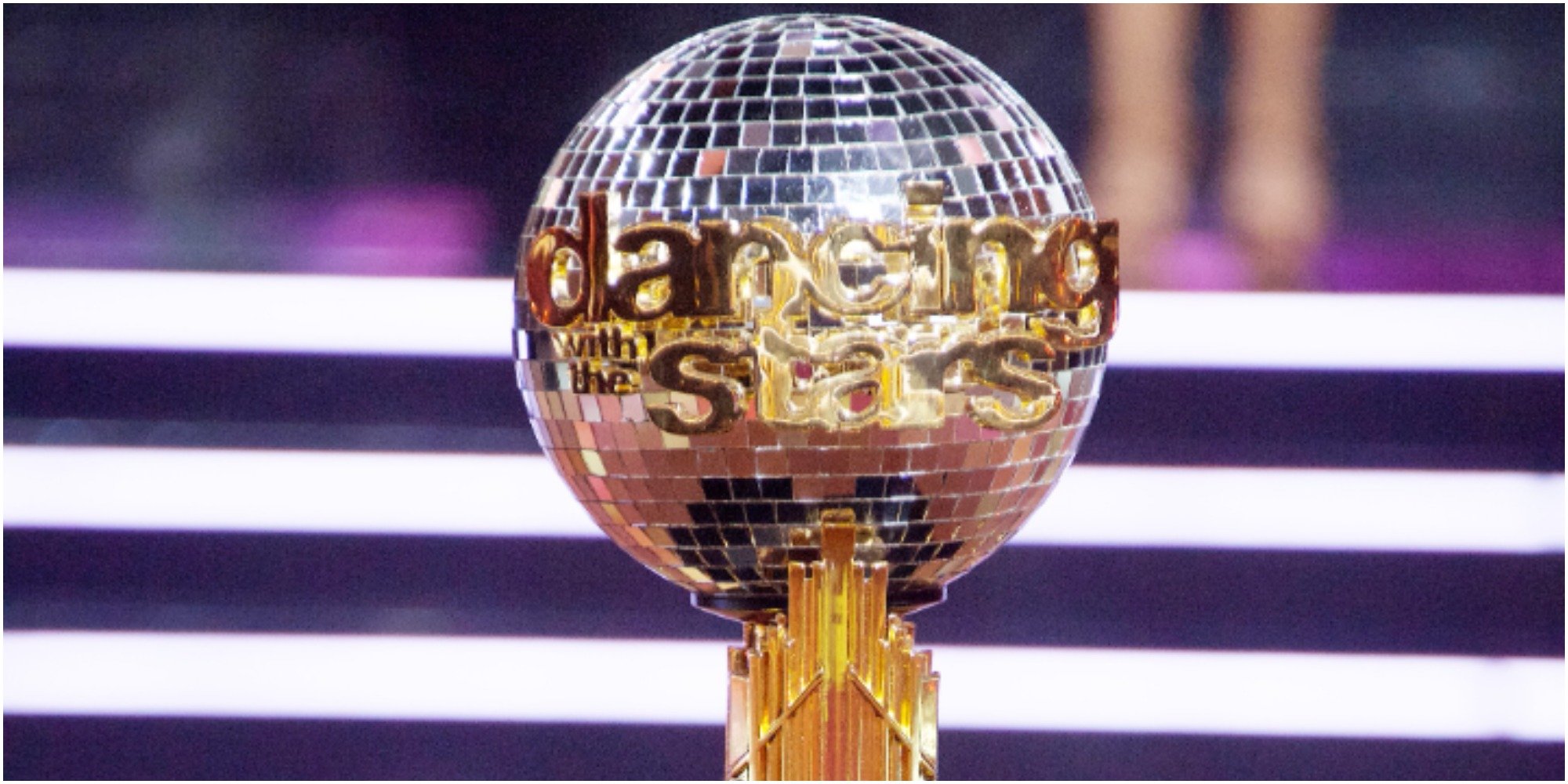 The official trophy of Dancing with the Stars.