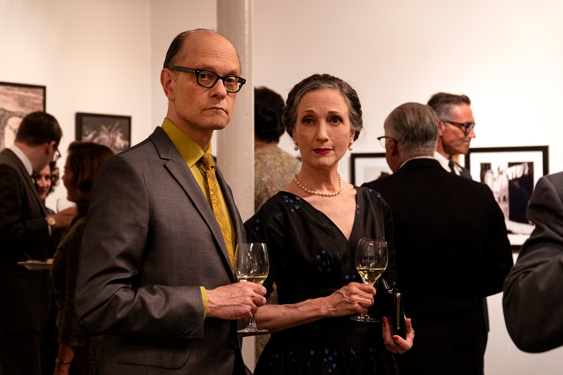 David Hyde Pierce and Bebe Neuwirth in 'Julia'