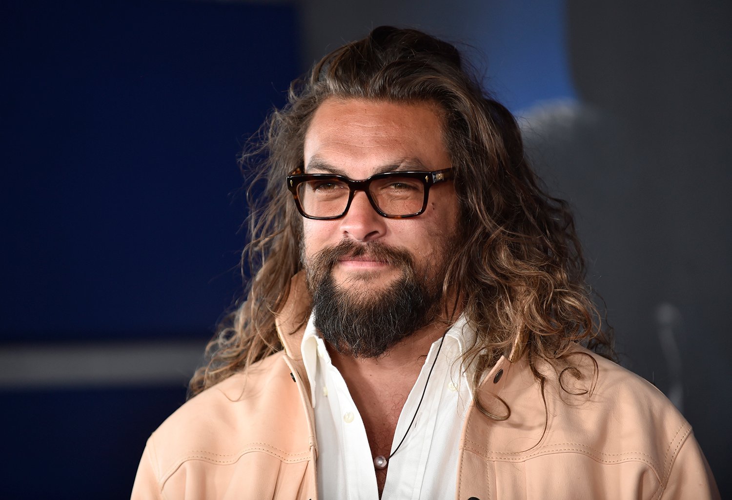 Jason Momoa, who is reportedly in talks to star in an upcoming live-action Minecraft adaption, attends the Ambulance premiere.