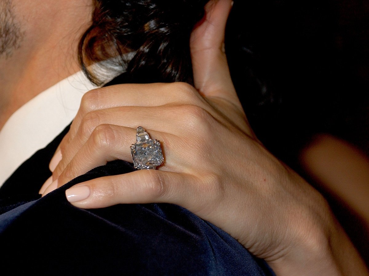 Jennifer Lopez Marc Anthony engagement ring