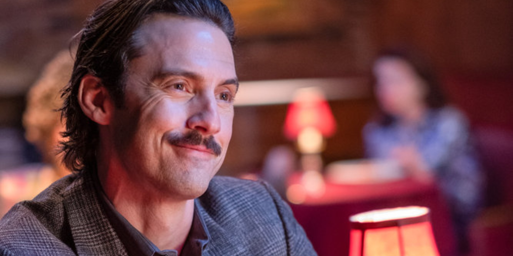 Milo Ventimiglia on the set of This Is Us.