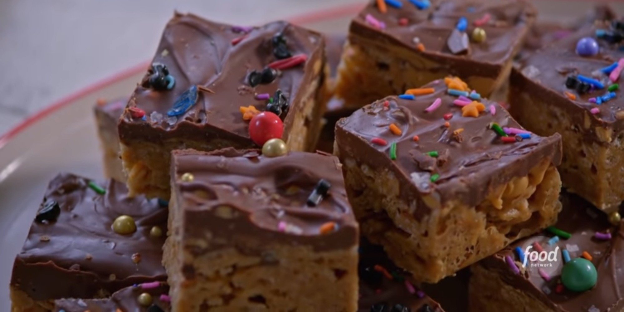 Molly Yeh's Chewy Chocolate Peanut Butter Bars