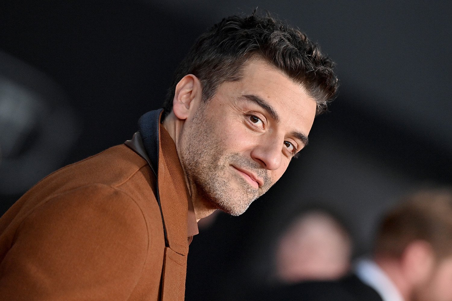 Oscar Isaac, whose fans refer to him as Daddy, attends the Moon Knight premiere