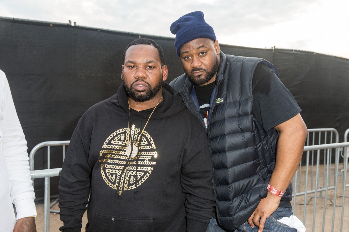 Raekwon & Ghostfake Killah posing together