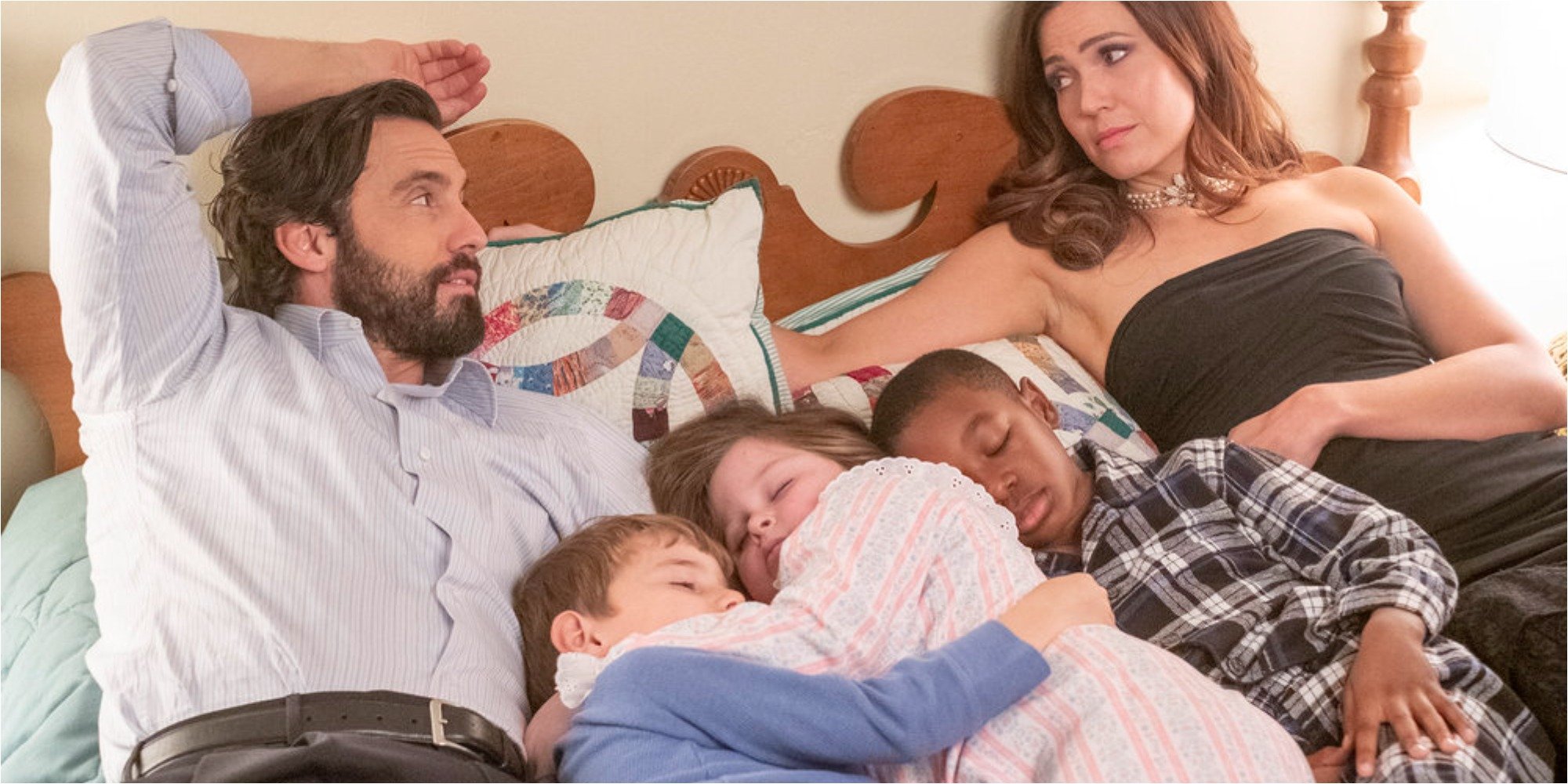 The Pearson family of NBC's "This Is Us."