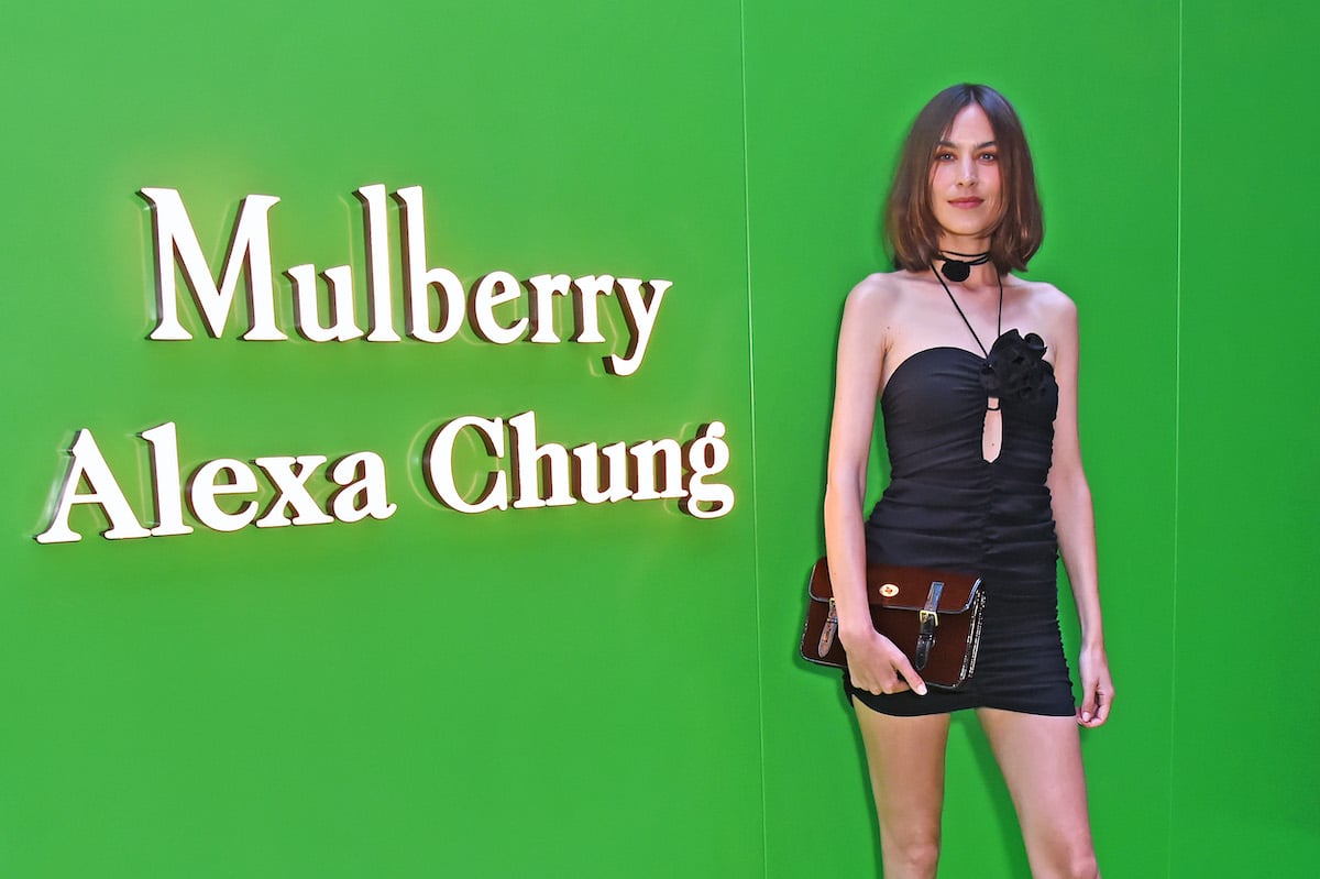 Alexa Chung smiling