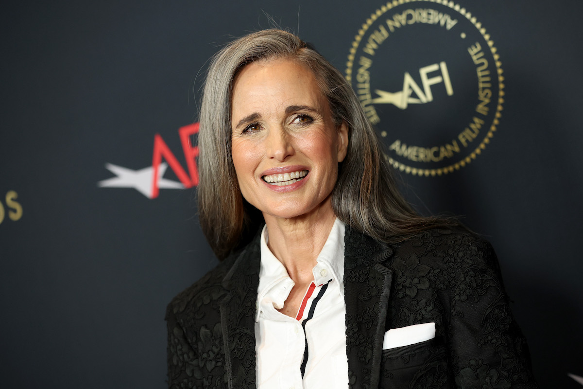 Andie MacDowell attends the AFI Awards Luncheon at Beverly Wilshire, A Four Seasons Hotel on March 11, 2022