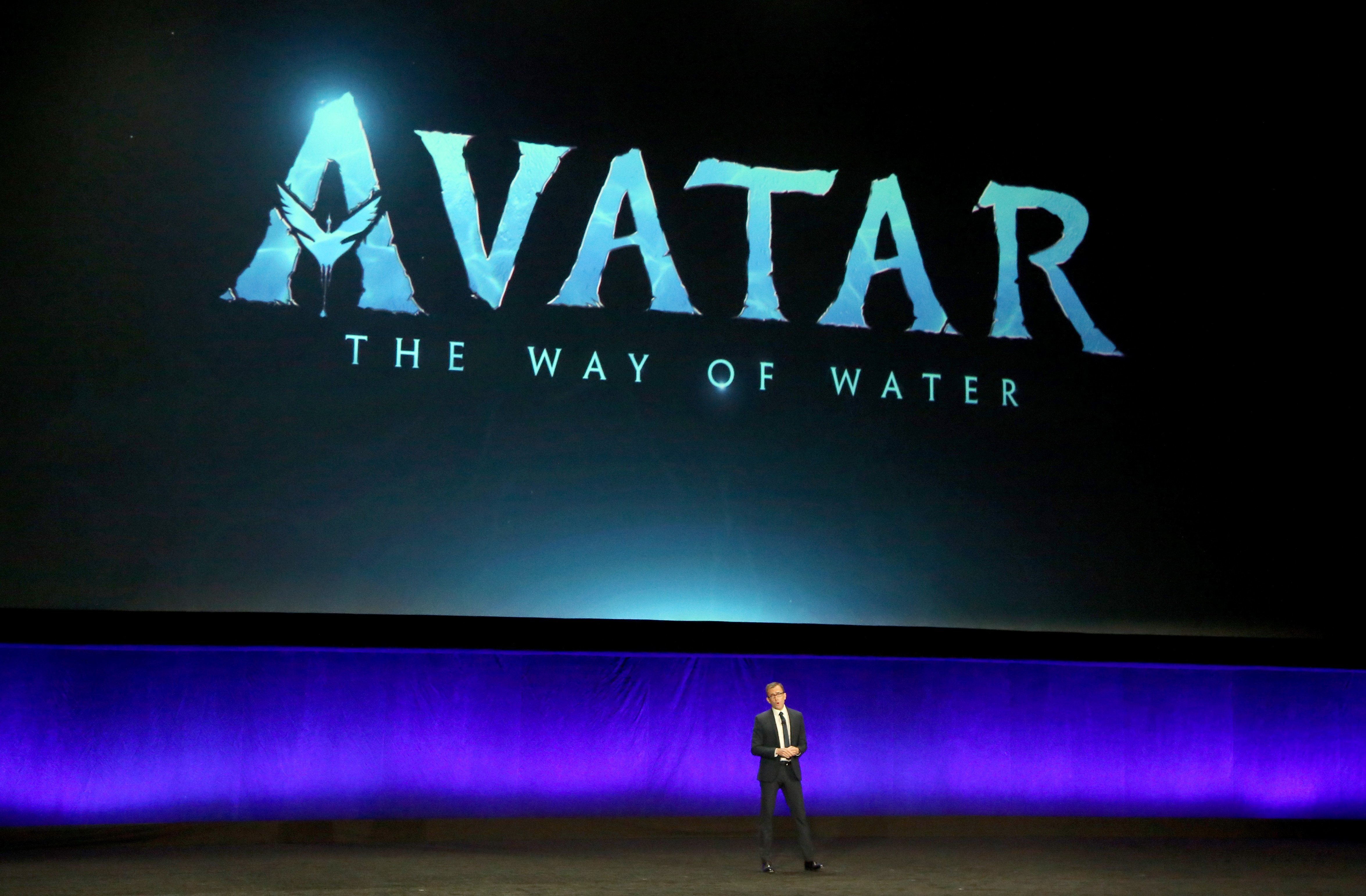 The Walt Disney Studios executive Vice President of theatrical distribution Tony Chambers discusses 'Avatar: The Way of Water' and debuts the first trailer at CinemaCon 2022