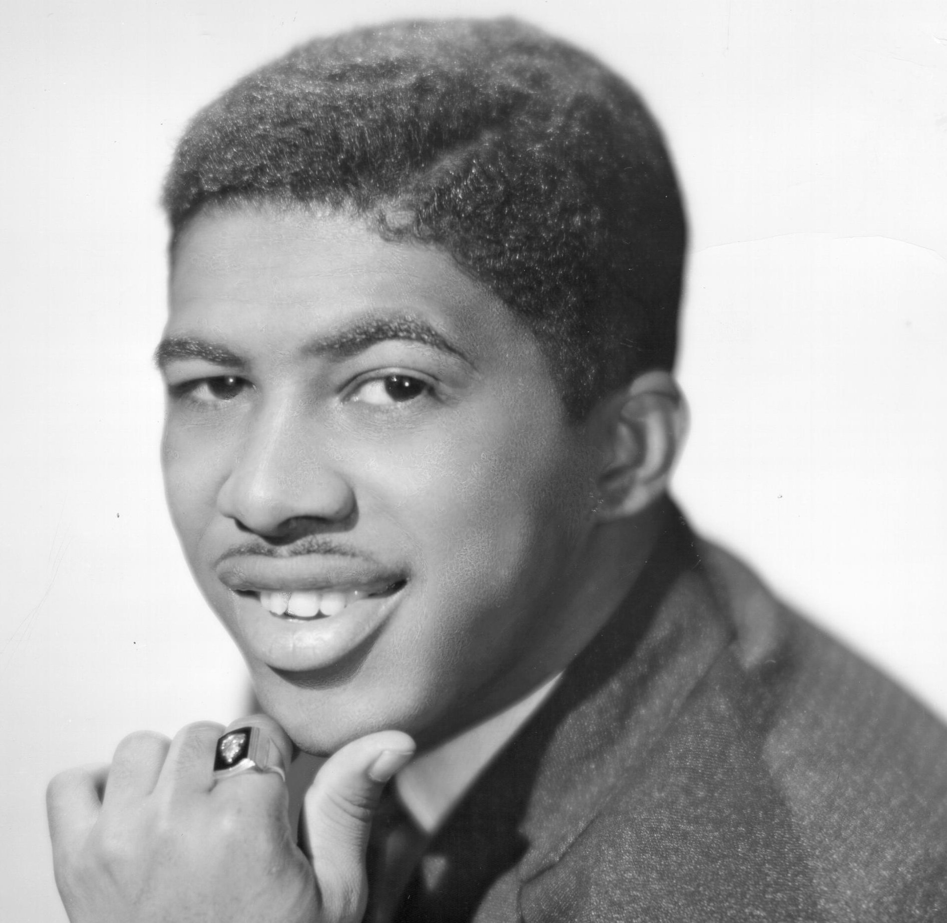 "Stand By Me" singer Ben E. King wearing a ring