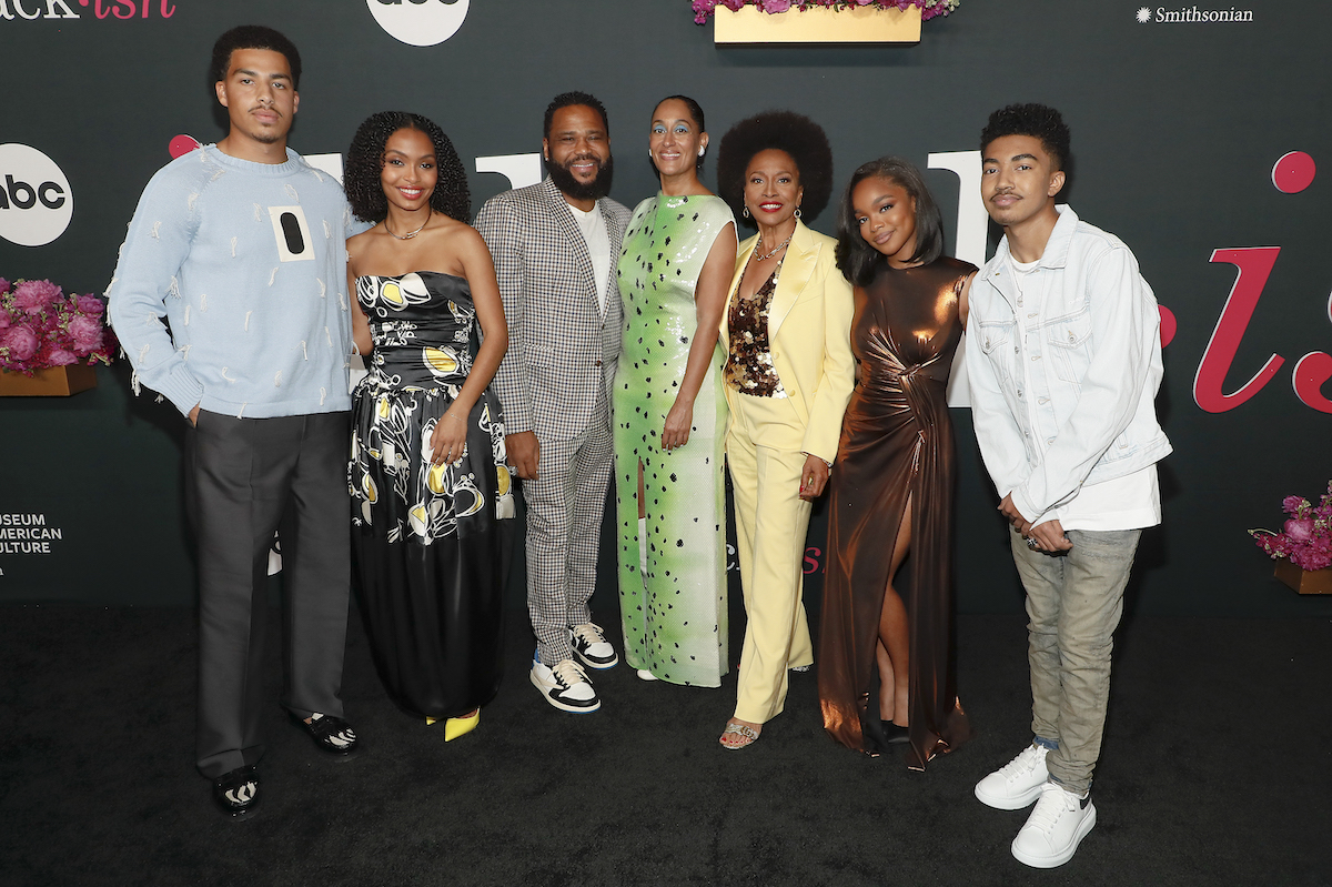 The stars and producers of ABC's black-ish gather for a red-carpet, series finale event
