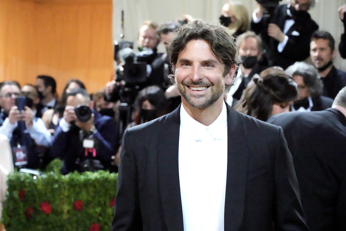 Actor Bradley Cooper attends The 2022 Met Gala in a classic white-tie tuxedo