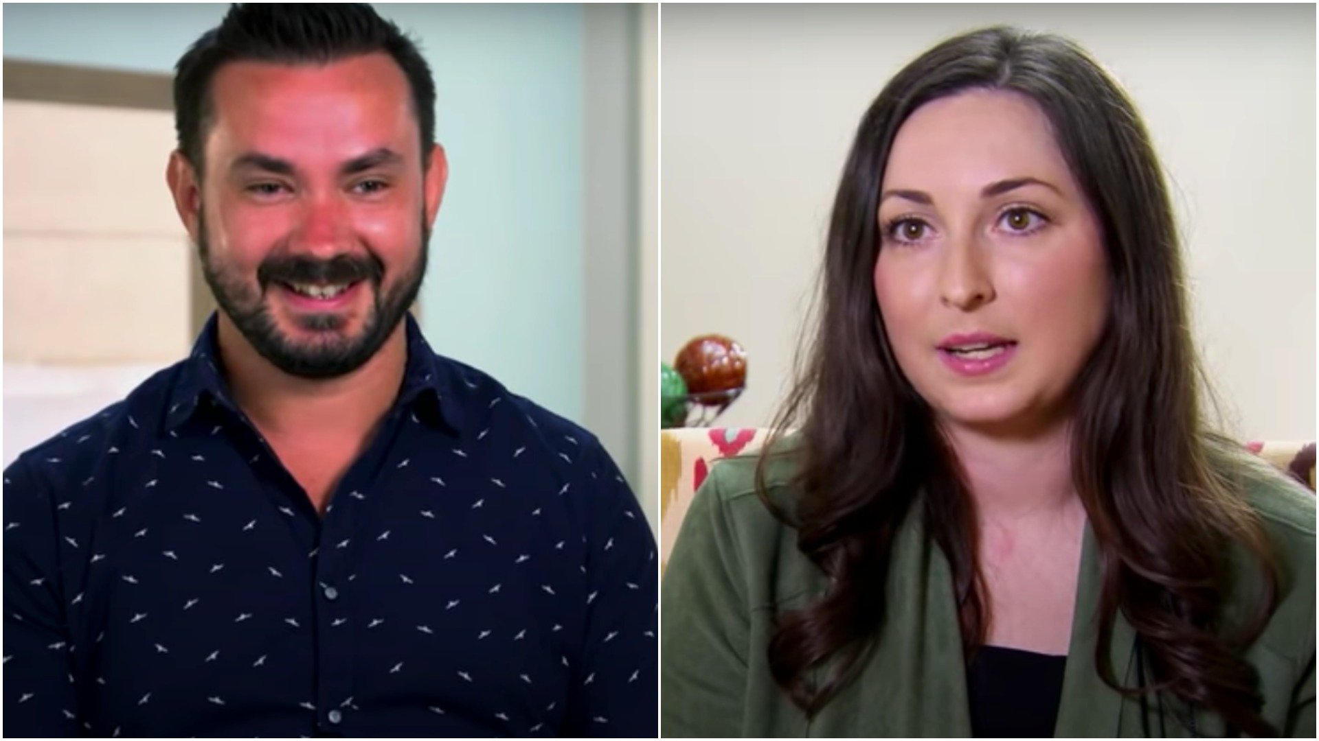 side by side photos of Chris from 'Married at First Sight' Season 14 and Olivia from 'Married at First Sight' Season 11