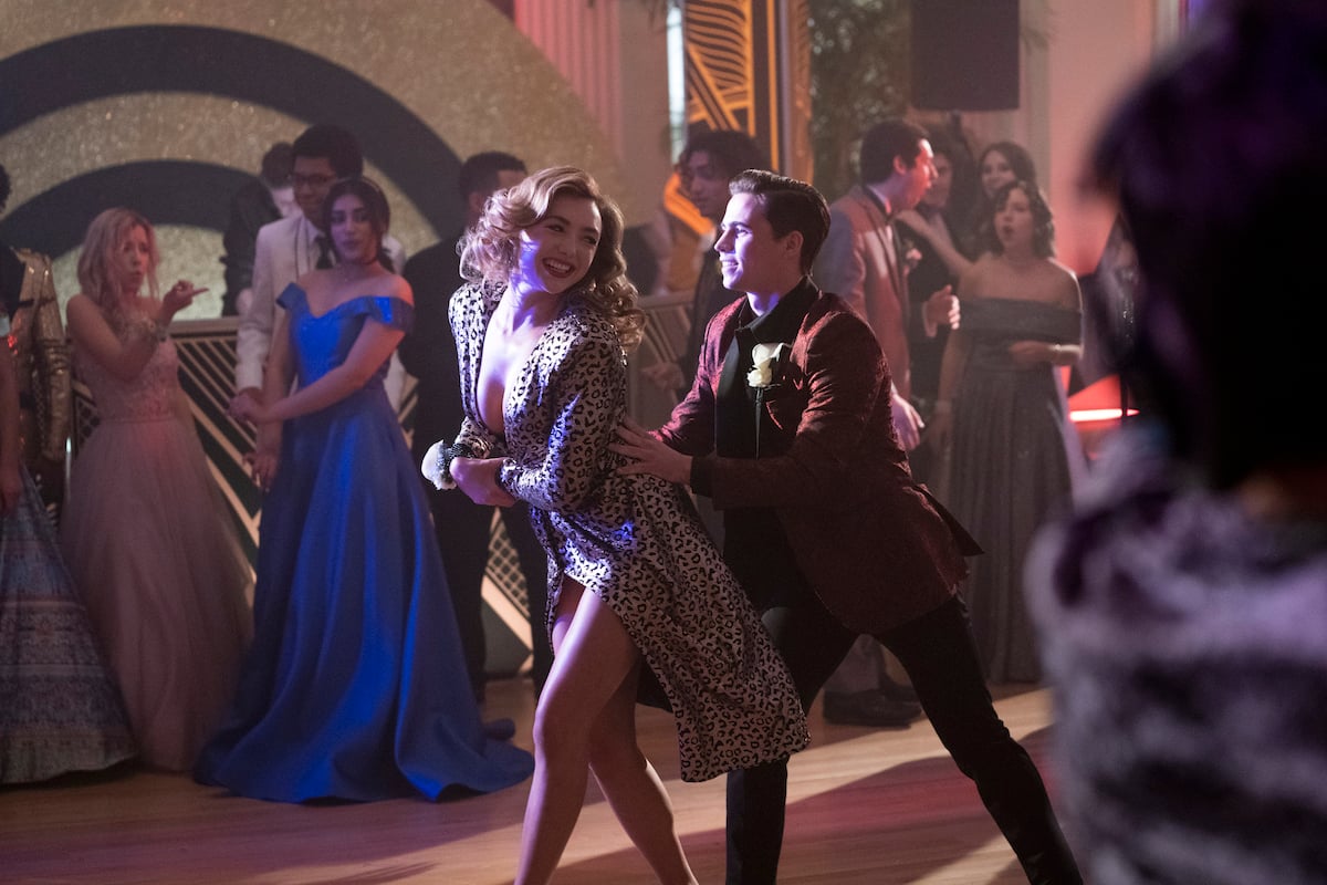 'Cobra Kai': Peyton List and Tanner Buchanan dance at the prom, just like she shakes off other stage parents