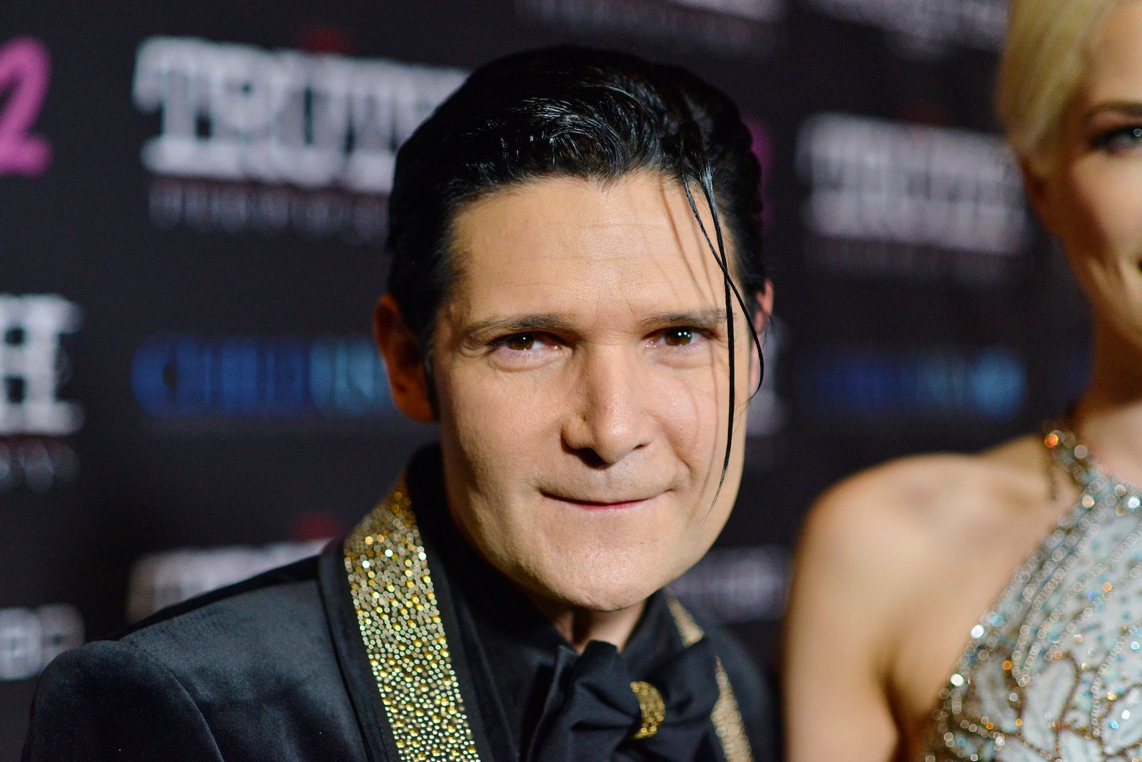 Corey Feldman smiles at the premiere of his documentary in 2020